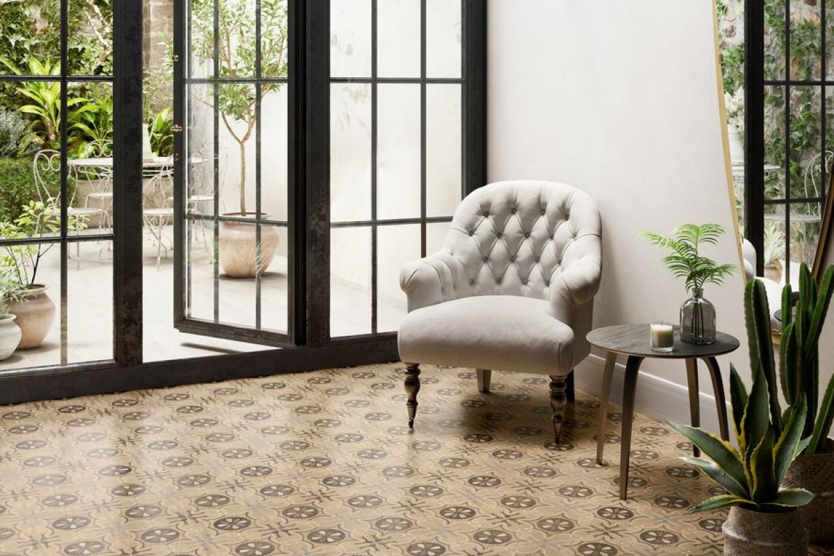 Carrelage ciment dans le morbiahn. carrelage avenue